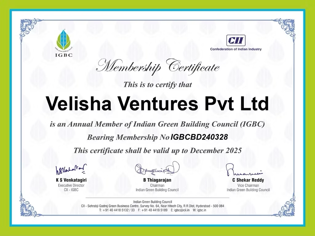 Indian Green Building Council Certificate